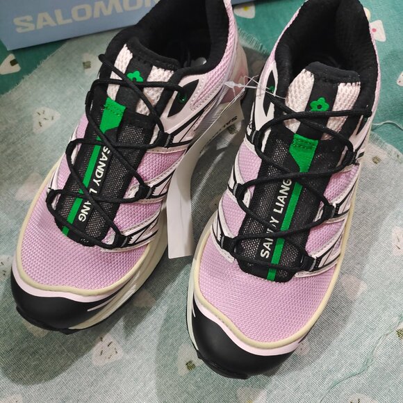 Sandy Liang Solomon Xt-6 Expanse Pink Sneakers - Picture 6 of 6